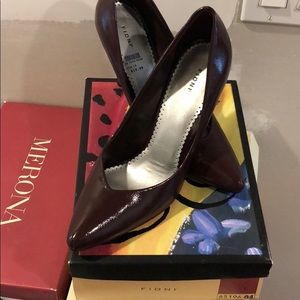 Fioni Brown size 10 heels